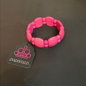 Paparazzi Hot Pink Chunky Bracelet